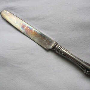 antique Community Silver Plated 9" Dinner Knife